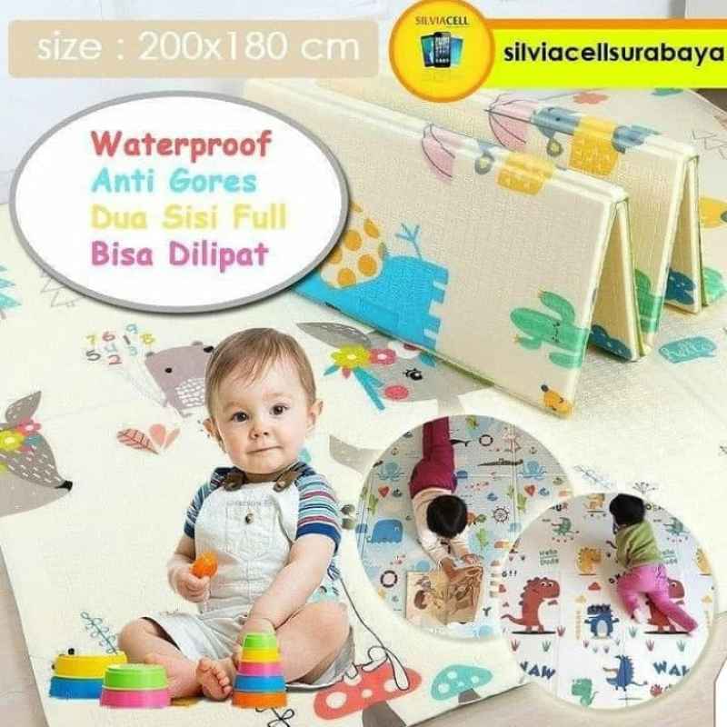 Harga sales playmat baby