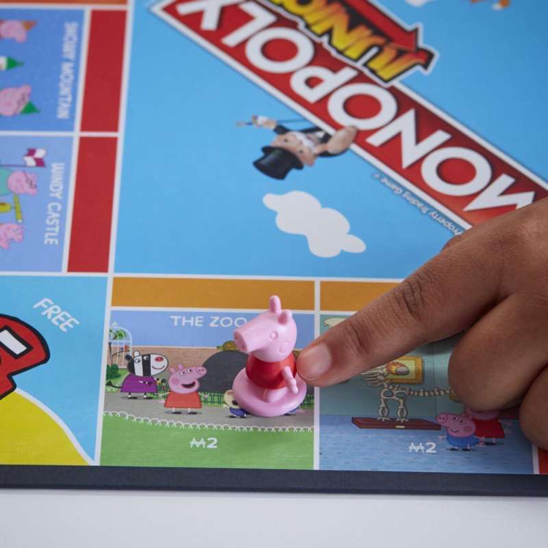 Promo Monopoly Junior: Peppa Pig Edition Board Game for 2-4 ...
