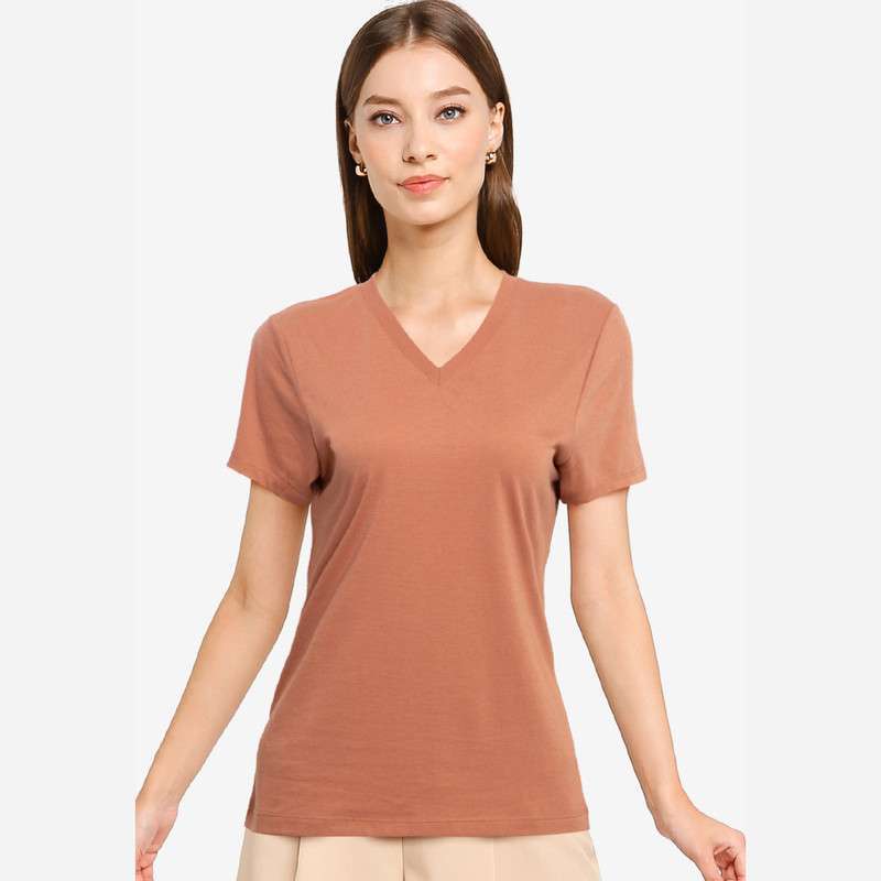 Promo Tolliver V Neck Basic Short 