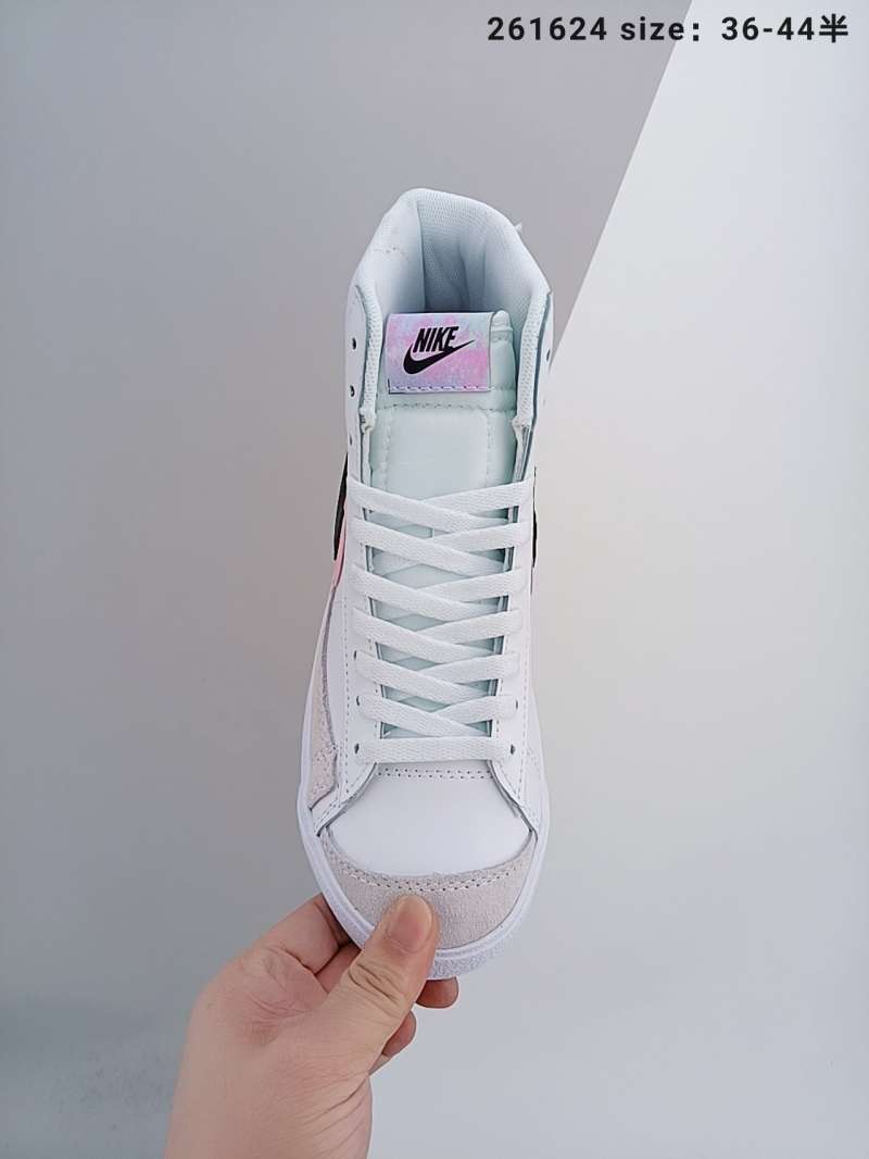 Jual NIKE Blazer Mid 1977 Vintage se white Black Grey volt classic pioneer  high top versatile casual sneaker white black light blue brown doubl - 36  di Seller Cai Wu Official Store - Indonesia | Blibli