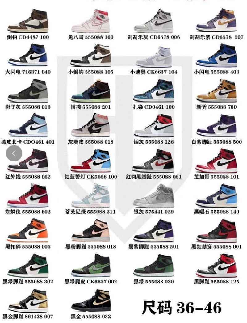 all jordan type shoes