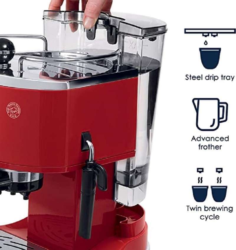 Promo Delonghi Espresso Coffee Maker Mesin Kopi Semi Otomatis