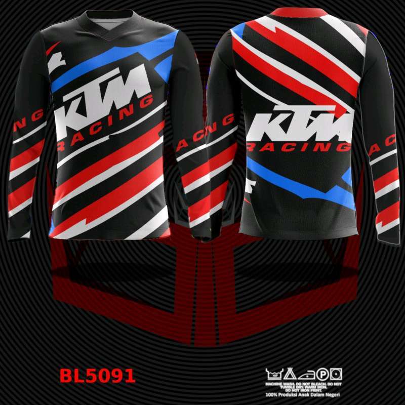 Promo Kaos Jersey sepeda KTM Racing MTB 