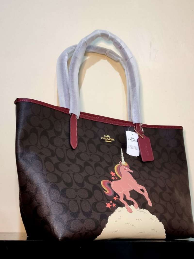 Jual ORIGINAL 100 Coach Tote Unicorn C1780 di Seller Firdaus