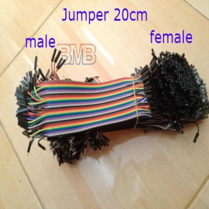 Kabel Jumper Breadboard Projectboard Female-Female 20 cm - Jago Belanja