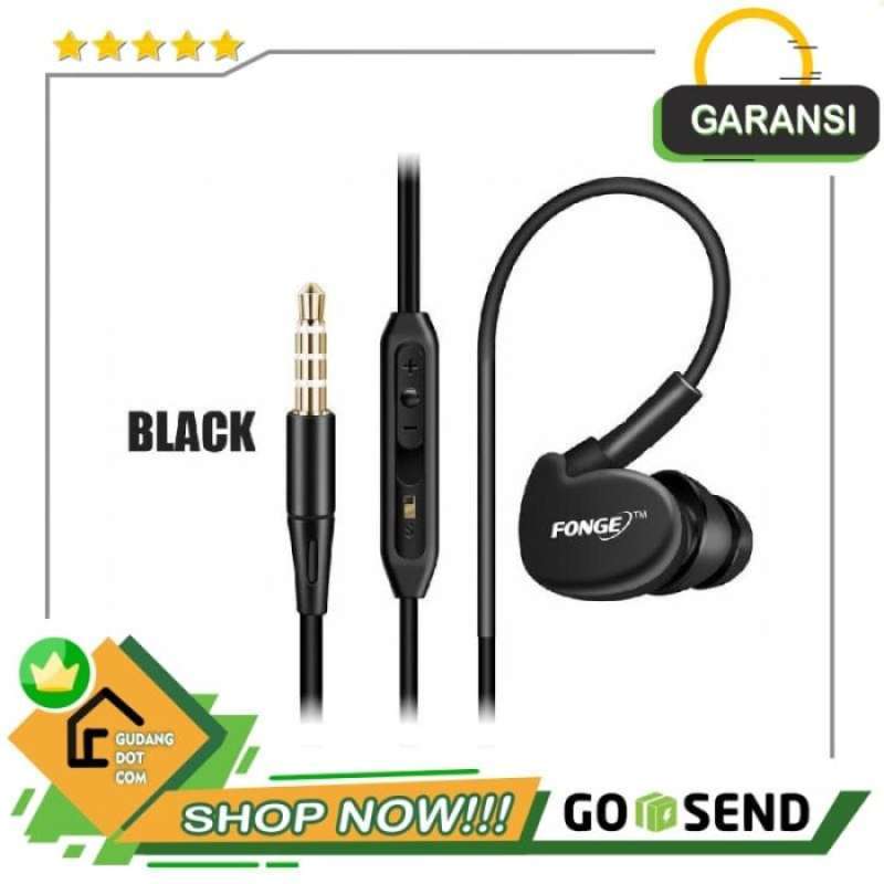 Promo Unik Fonge Sport Earphone Stereo Bass Waterproof with