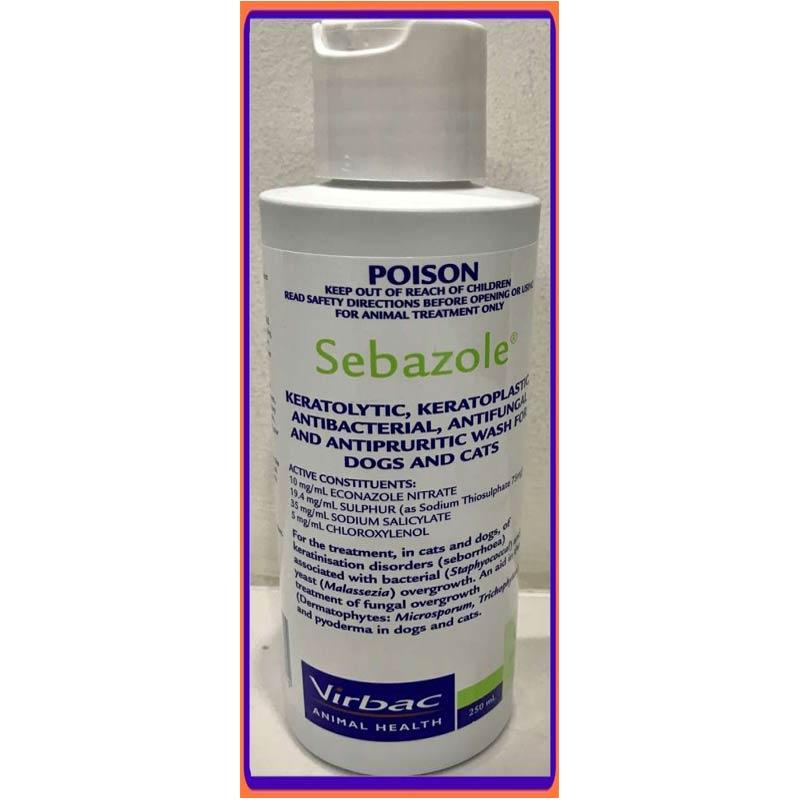 Sebazole dog shampoo online