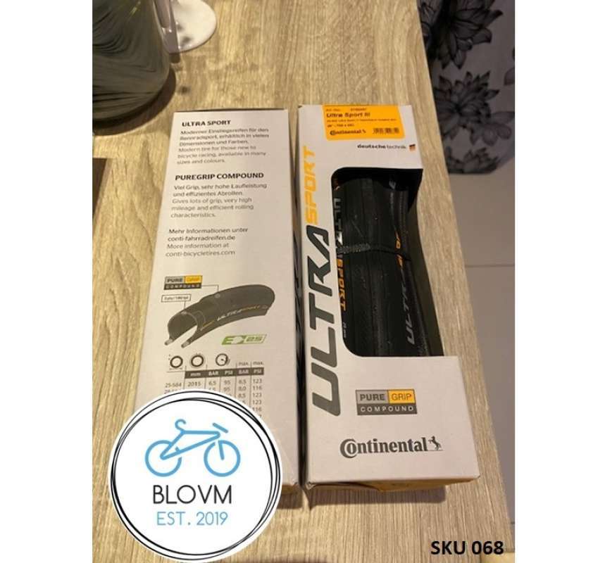 thumbnail image 2 of Continental Ultra Sport III Bike Tires - 700x25 Road Bike Tires (2-Pack) 2 of 13