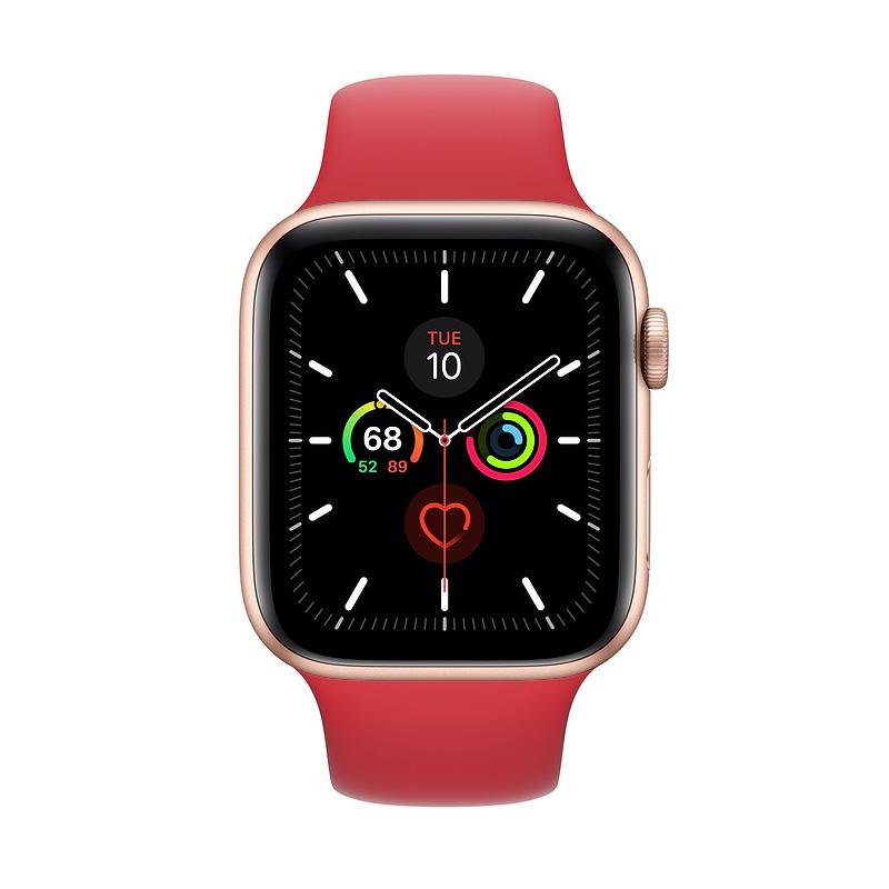 Jual Apple Watch Series 5 44mm Gold Pink Sport Gps Mwve2 Online Oktober 2020 Blibli Com