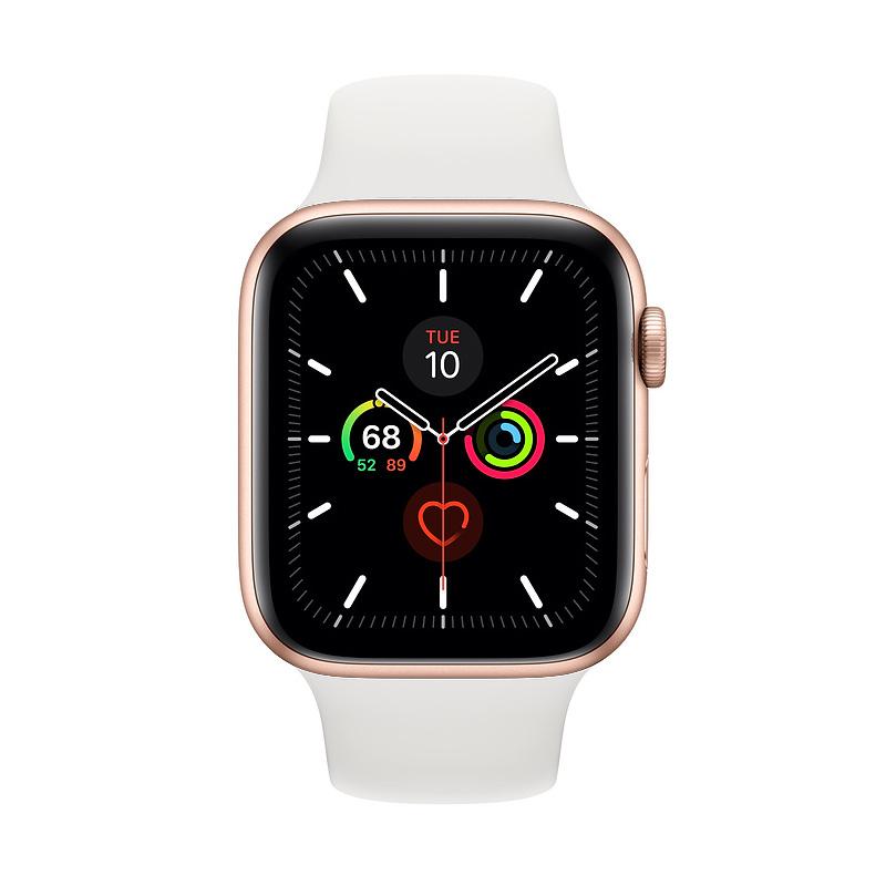 Jual Apple Watch Series 5 44mm Aluminum Case With Sport Band Smartwatch Gold Gps Online November 2020 Blibli