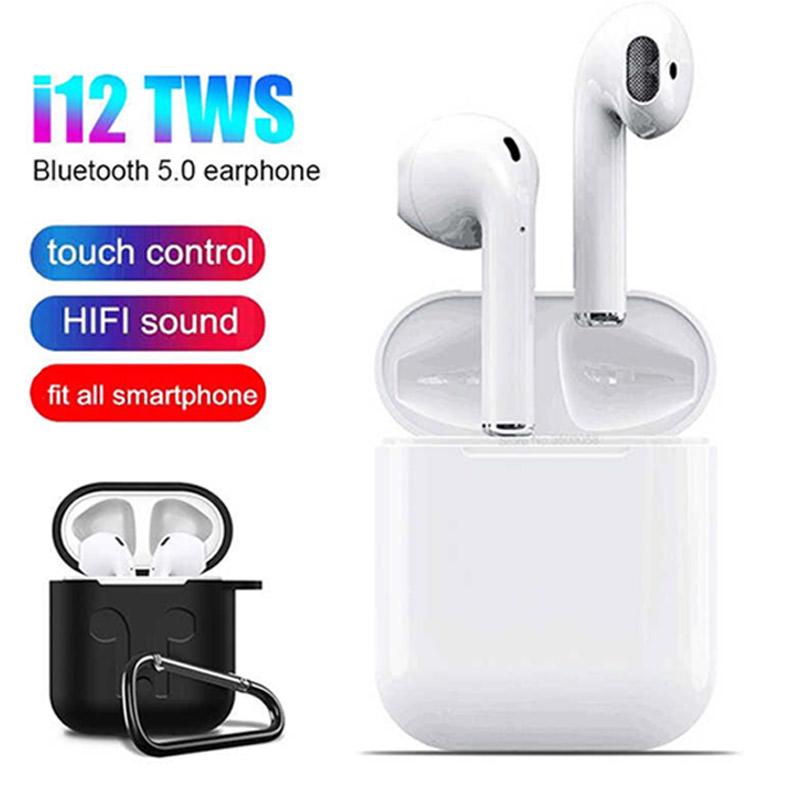 TWS i12 Bluetooth 5.0 Portable Headset 