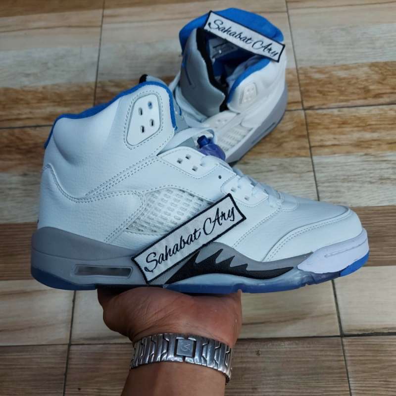 Promo Nike Air Jordan 5 Retro White 