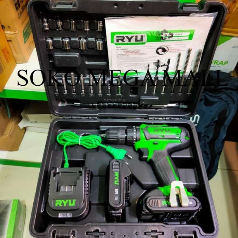 Ryu cordless top drill 20v