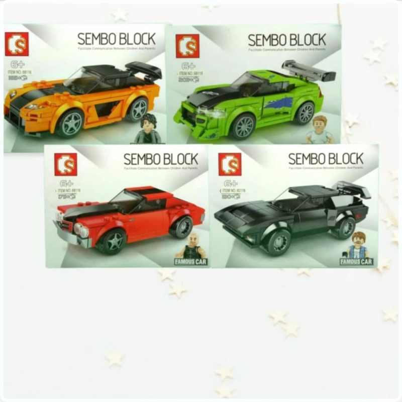 Lego sembo deals block car