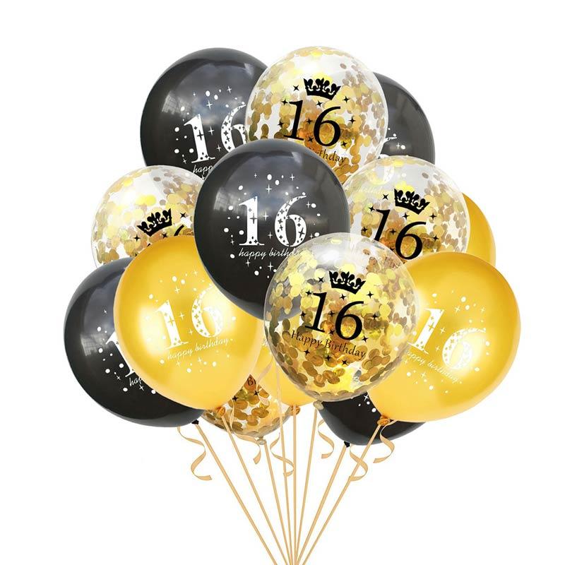 Promo Bluelans 2 Number Latex Inflatable Balloons 15 Pcs 12 Inch Di Seller Bluelans China Blibli