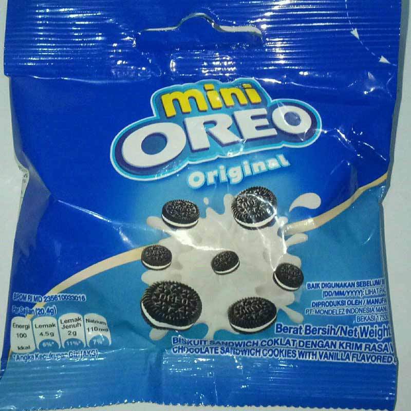 Jual Oreo Mini Vanila 20 Gram 1 Dus 60 Pcs Online Agustus 2020
