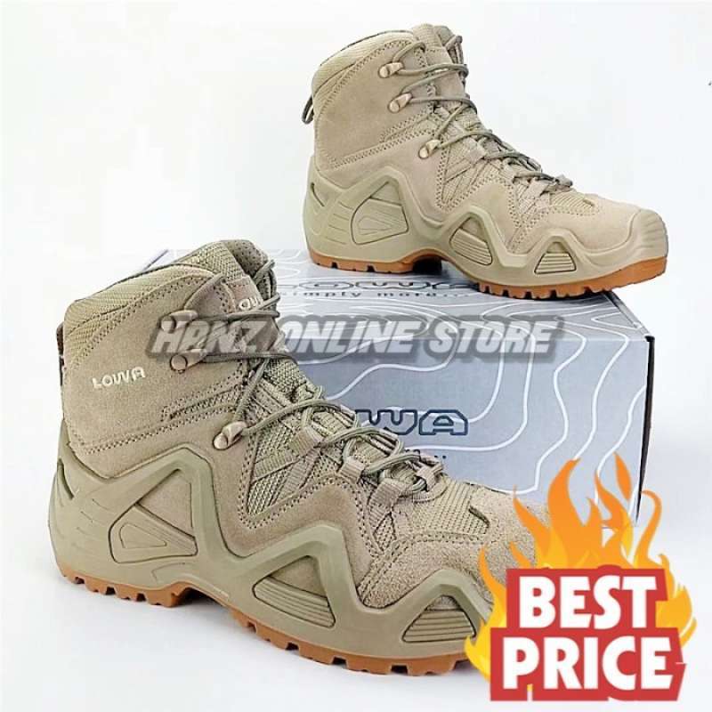 Jual SEPATU BOOTS TACTICAL LOWA ZEPHYR 