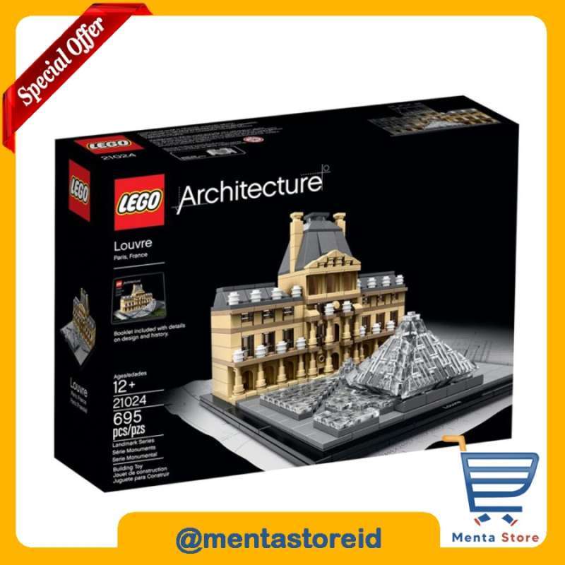 Lego 21024 architecture store louvre