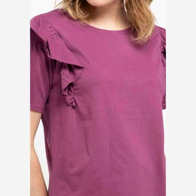 Promo Giordano Women's Ruffle Sleeve 