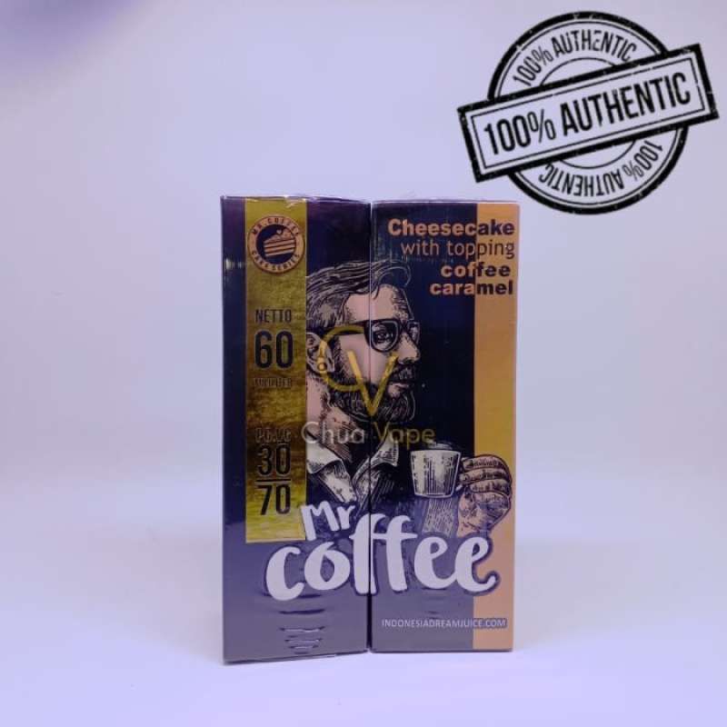 Jual Dijual LIQUID MR COFFEE CHEESECAKE 