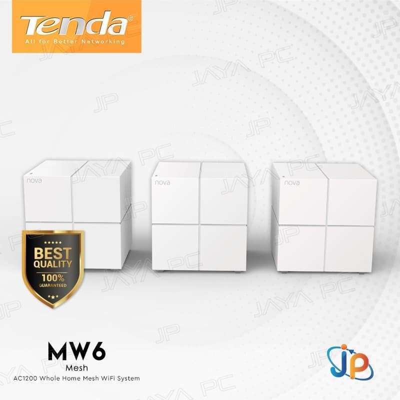 Jual Tenda Nova Mw6 Set Wifi Wireless Network Router Whole-home