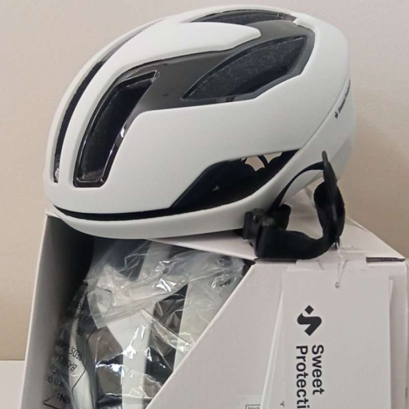 Non Mips Helmet Sepeda Matte White 