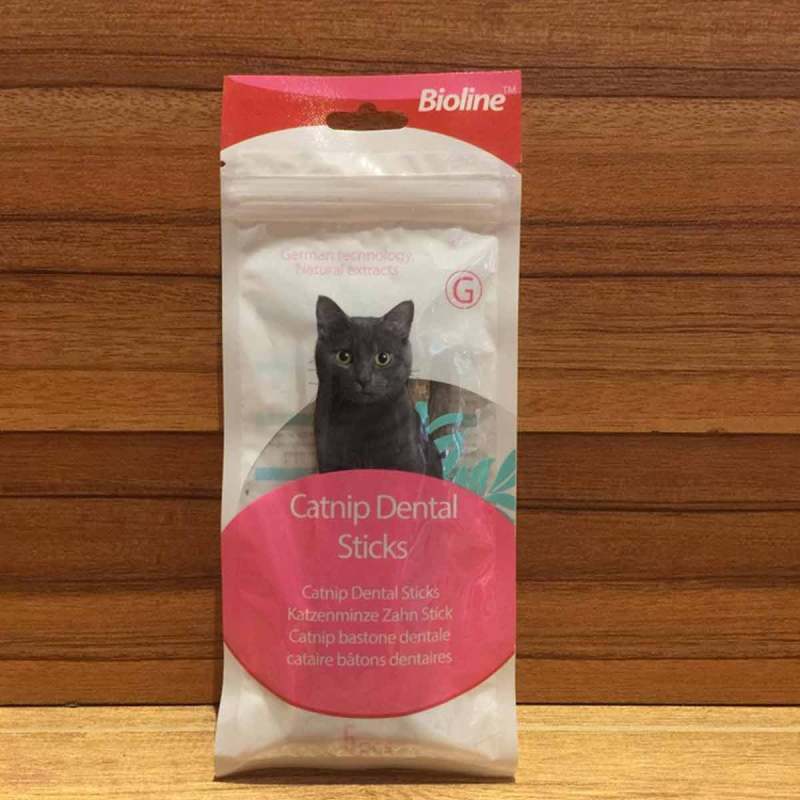 Catnip dental shop sticks