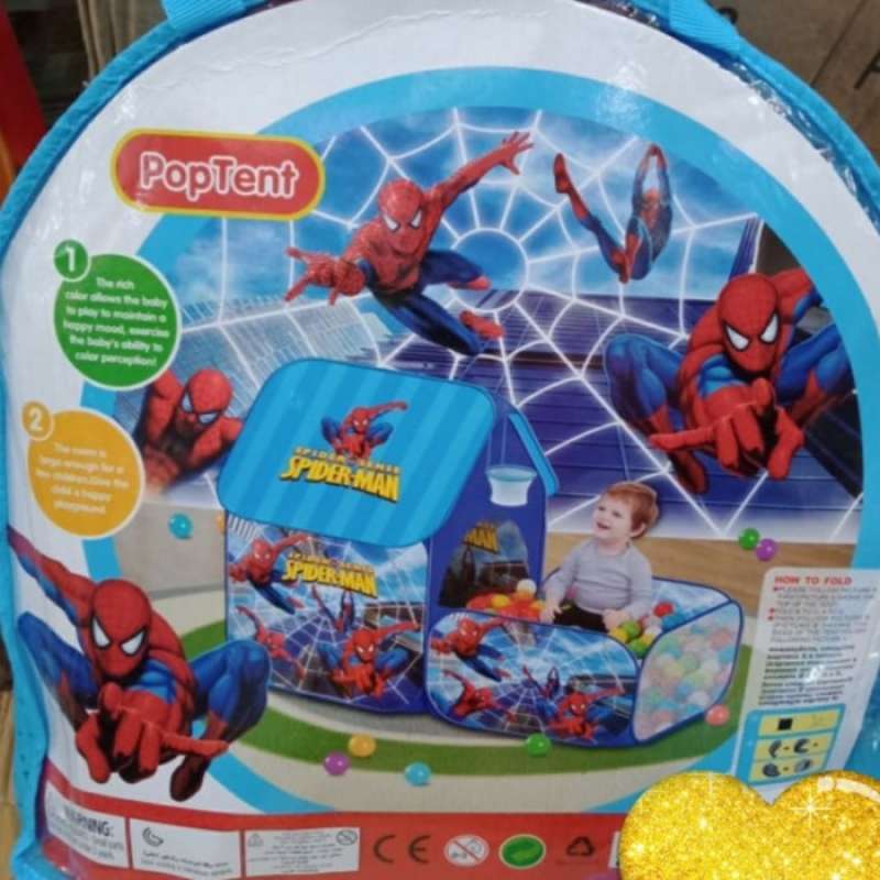 Promo Tenda Spiderman Tenda Poptent Murah Diskon 10% di Seller Zevan Shop -  Cengkareng Timur, Kota Jakarta Barat