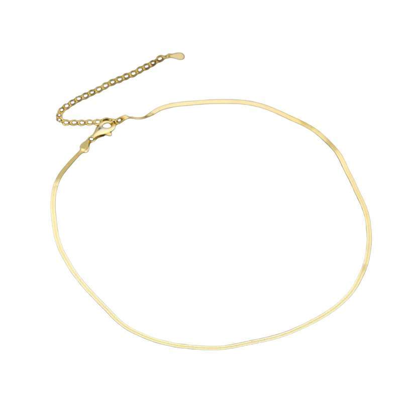 Promo Necklace Solid Flat Chain for 