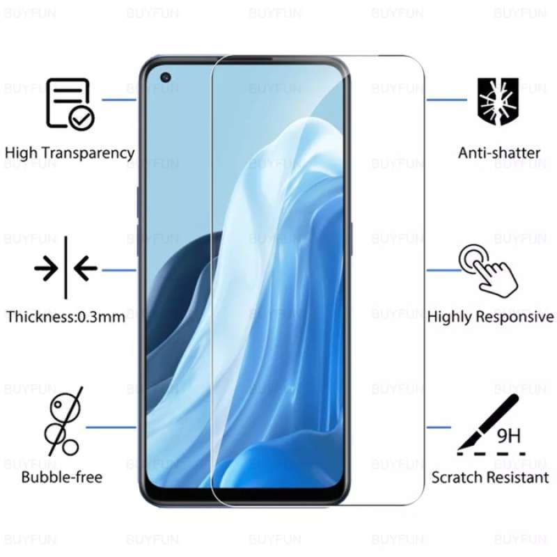 Matte Ceramic 9h Screen Protector For[Oppo Reno 7 5G China]Shatterproof Flexible 9H Nano Glass (Free 2 Pcs. Camera Lens Protector - View #7