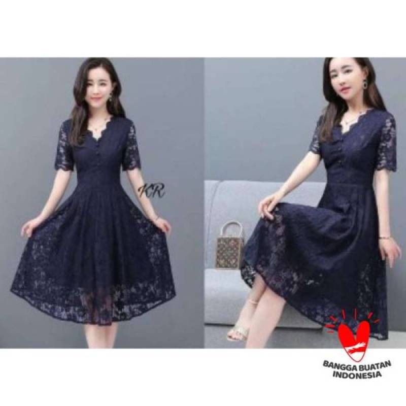 Jual Dress Pesta Brokat Pendek Harga Termurah Dan Terlengkap 2024