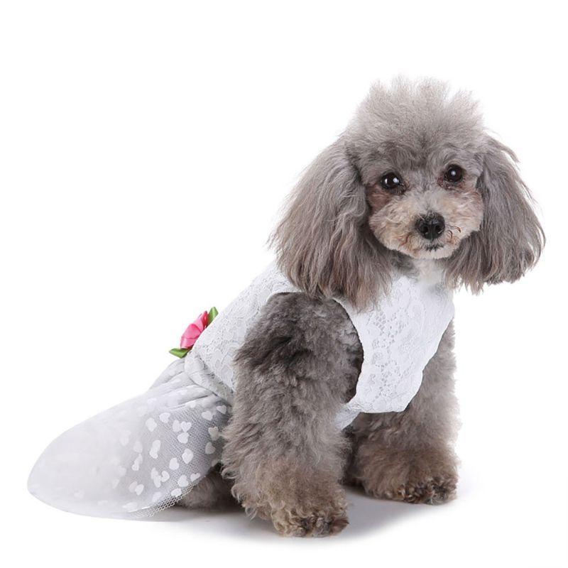 Jual H Ikea Oasismall Elegant Dog Dress Evening Dresses Pet Costume Formal Clothes For Wedding And Photos Pink Murah Maret 2020 Blibli Com