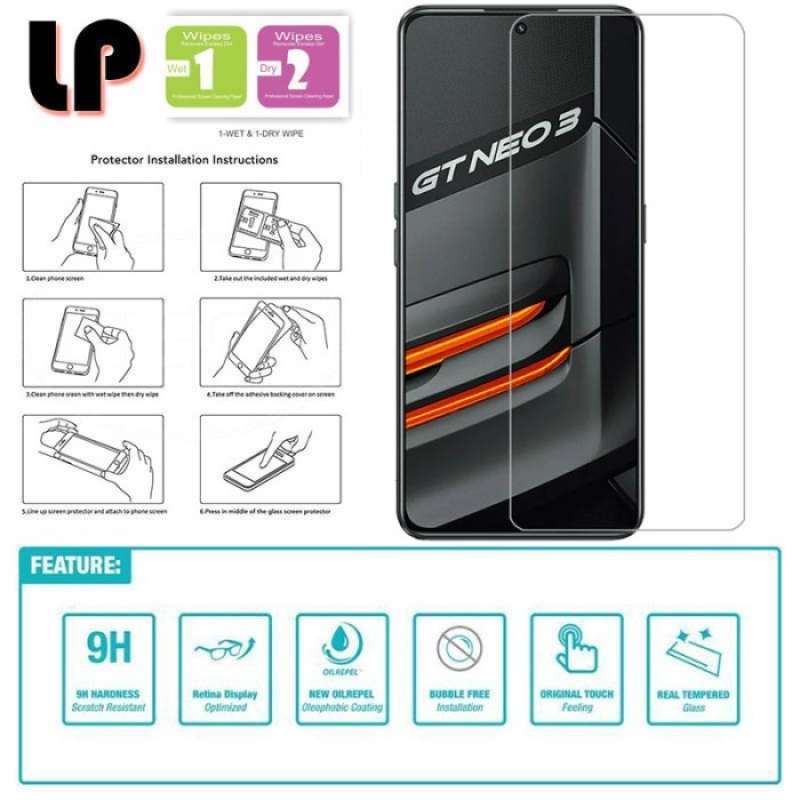 Jual LP HD Tempered Glass Realme GT Neo 3 Kaca Layar Screen