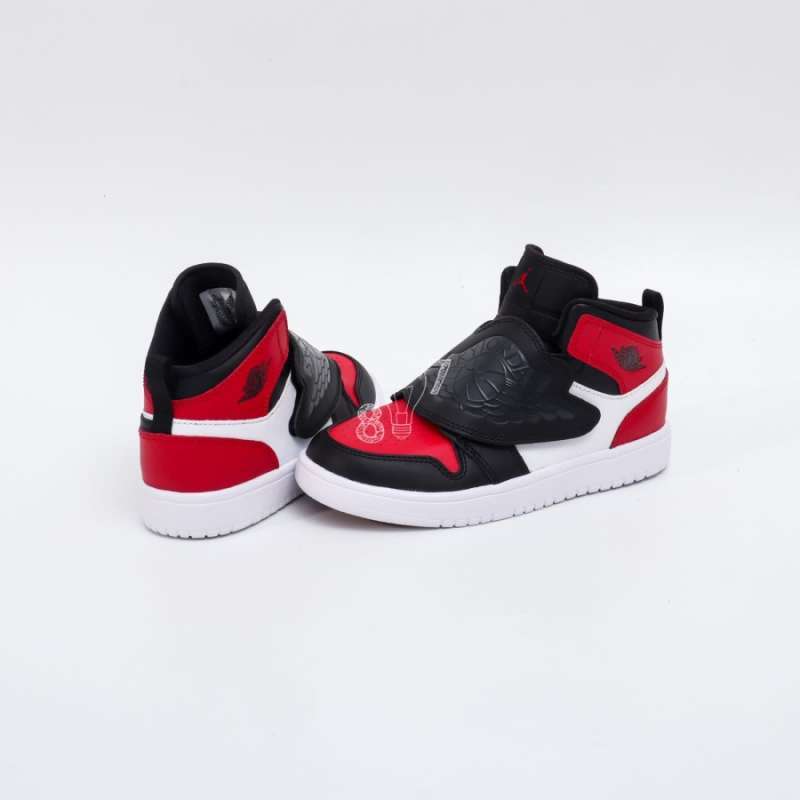 Jual air jordan 1 bred toe sales
