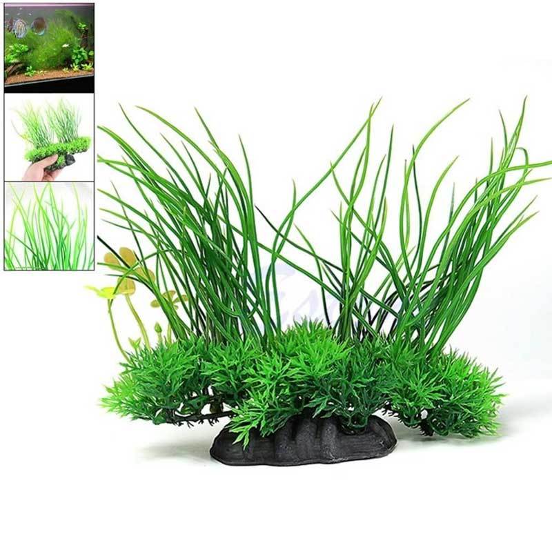Jual H Ikea Aquarium Decorations Fish Tank Artificial Plants Green Water Grass Made Of Safe Silk Fabrics Plastic Online September 2020 Blibli Com
