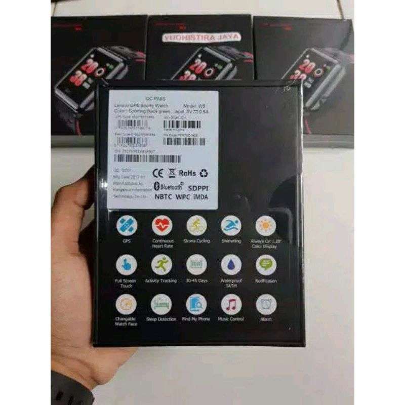 Lenovo w5 sales gps sport watch