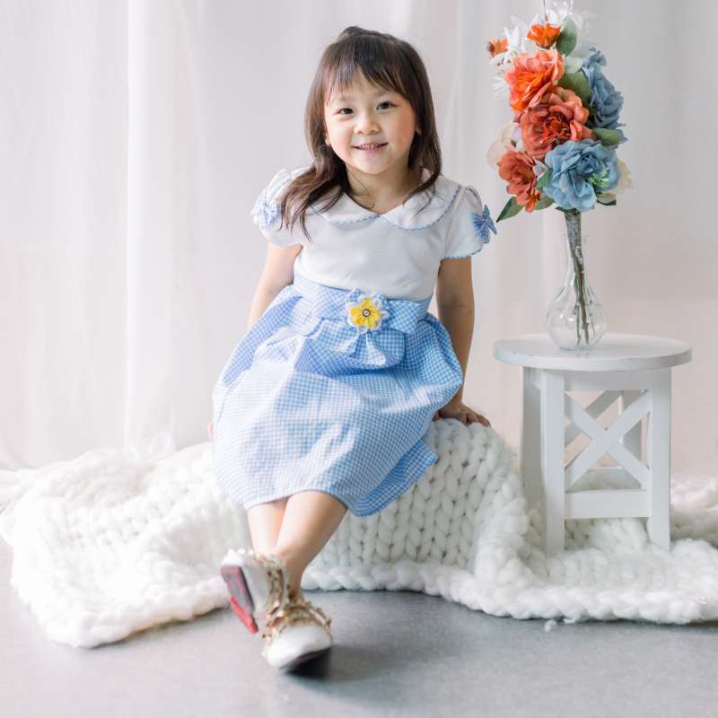 TWO MIX Baju Anak Perempuan Fashion Bunga Lucu 4232