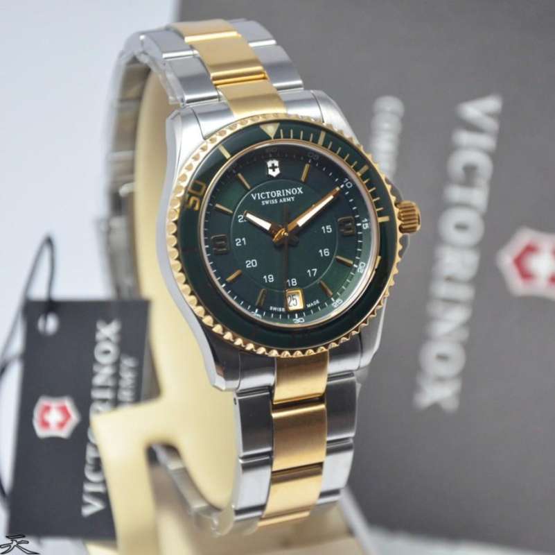 Jual Victorinox Vsa 241612 Jam Tangan Wanita Original Combi Silver Gold Di Seller Clasik1 Jakarta Pusat Kota Jakarta Pusat Blibli