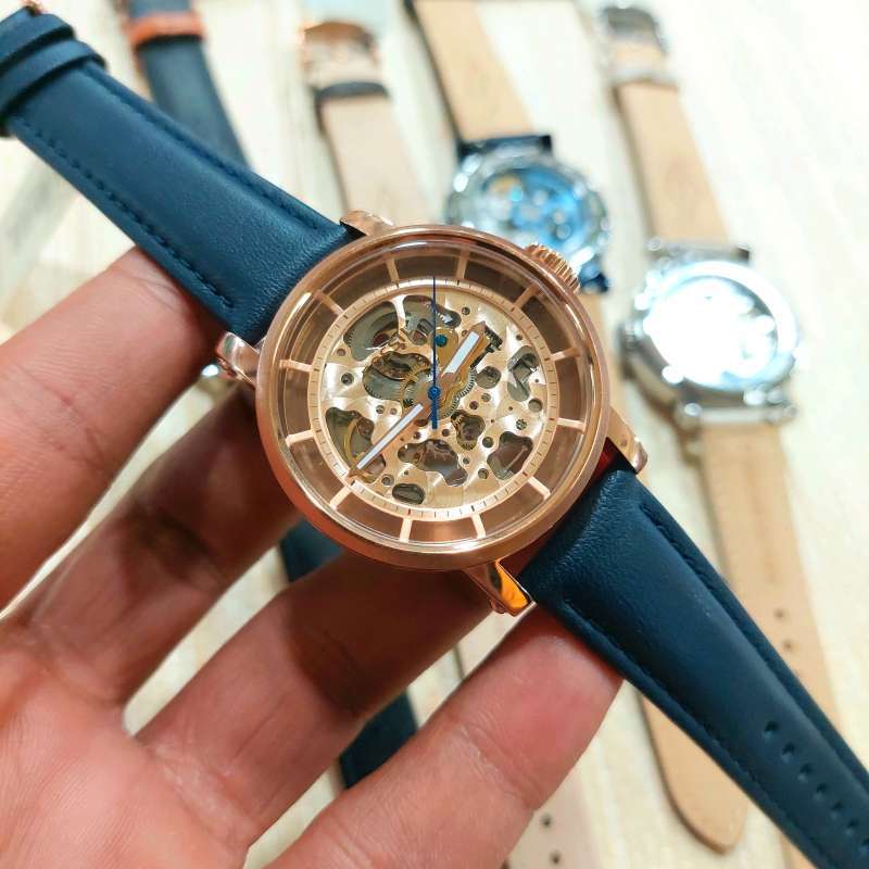 Jual Jam Tangan Wanita Fossil Boyfriend Automatic Strap Kulit