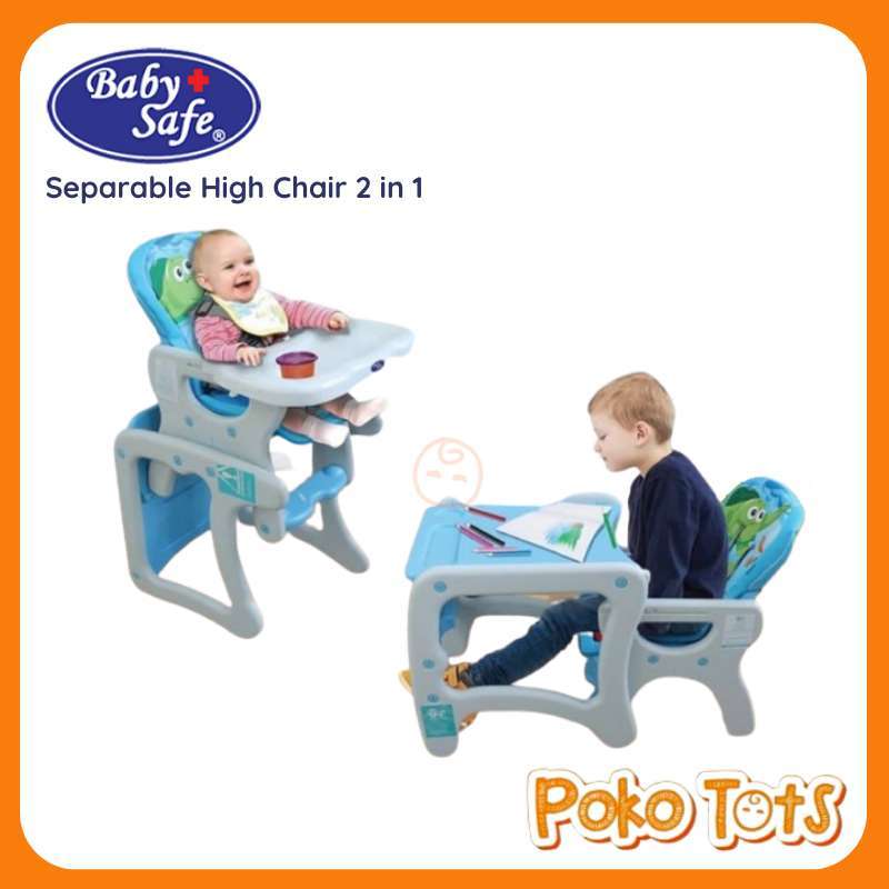 Separable high best sale chair baby safe