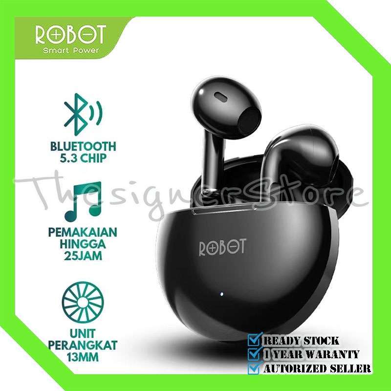 Promo TWS Robot T10 Flybuds Wireless Earphone BT 5.3 True Wireless