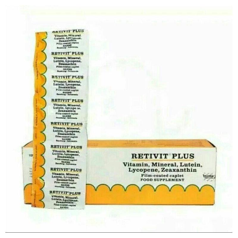 Jual Sanbe Farma Retivit Plus Suplemen 10 Tablet Online November 2020 Blibli