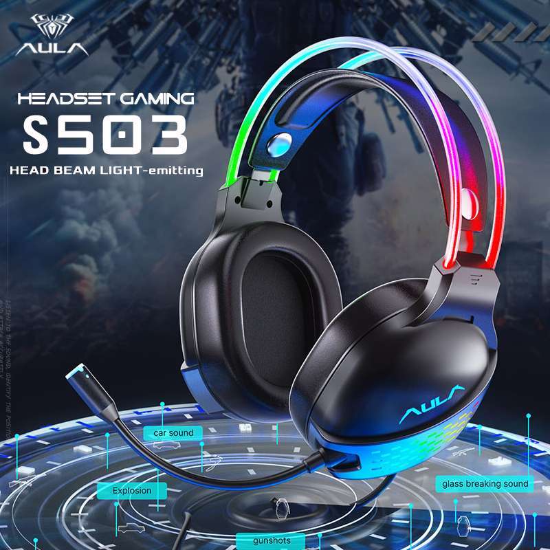 Headset gaming online usb murah