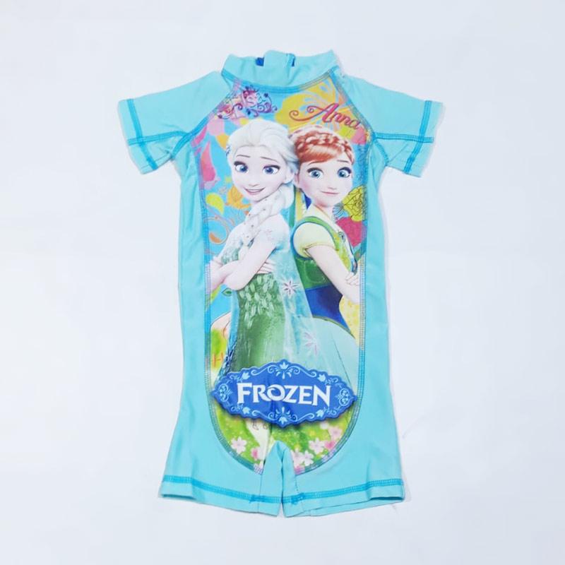 Jual Verina Baby Motif Elsa Anna Baju Renang Anak Perempuan Biru Online Mei 2020 Blibli Com