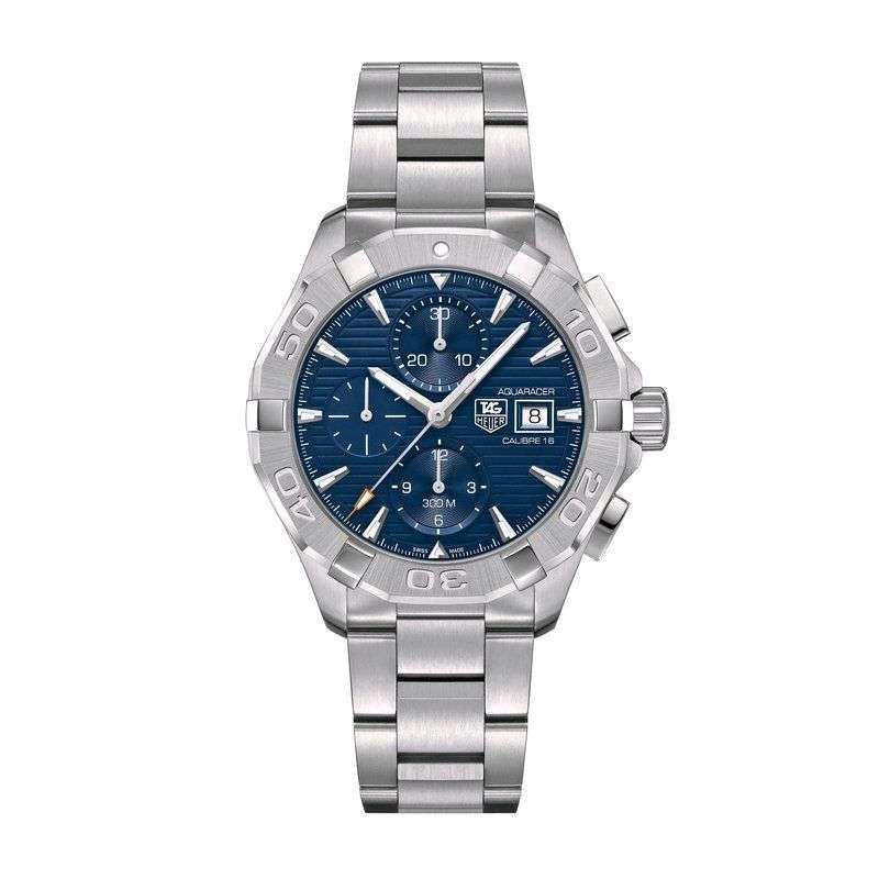 Jual Tag Heuer Aquaracer 300m Blue Dial Cal.16 Chronograph