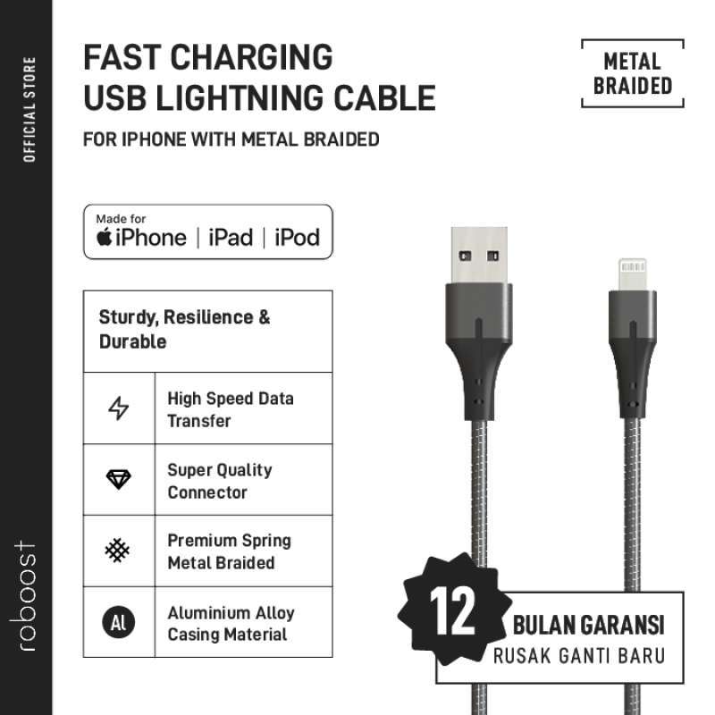 Lightning Cable Transfer Cable Iphone To Android Promo Roboost USB