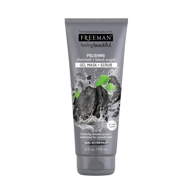 Jual Freeman Feeling Beautiful Polishing Charcoal Black Sugar Gel Mask Scrub 175 Ml Online April 2021 Blibli