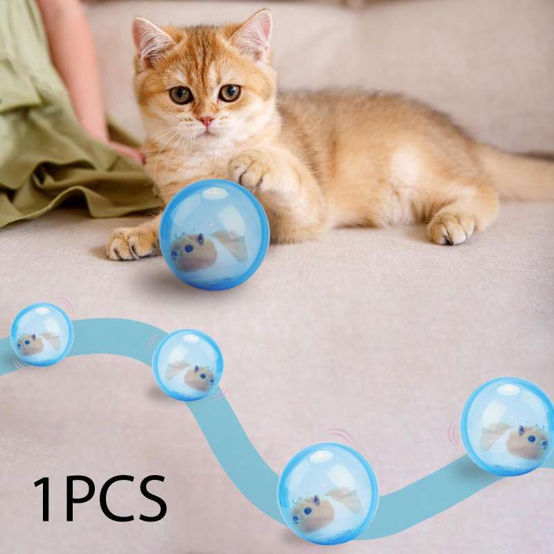 Jual Cats Interactive Toy Rolling Ball Battery Operated Automatic