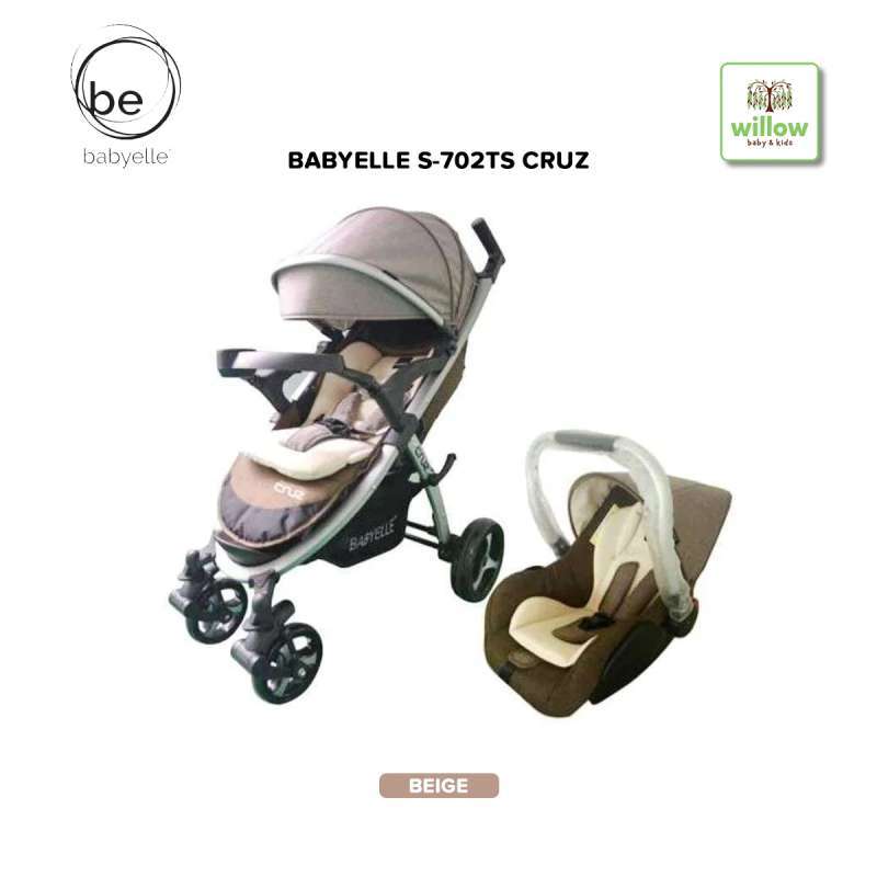 Babyelle S 702TS Cruz Beige Kereta Dorong