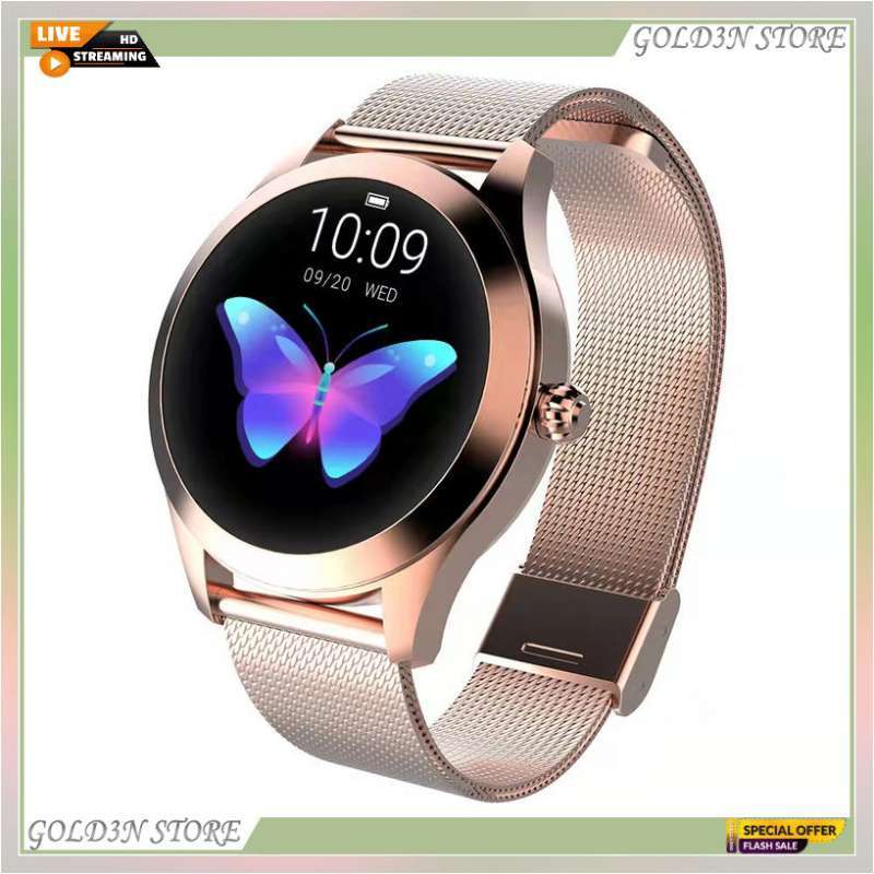 Water resistant smart watch women clearance